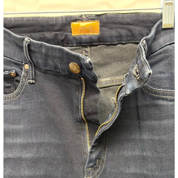 Mother Jeans High Waisted Looker Dark Wash Skinny Glam Streetwear Women’s 29 - Picture 4 of 8